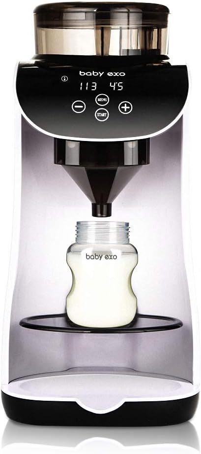 BabyEXO Baby Formula Milk Maker Formula Dispenser Automatic Electric Formula Mixer Warmer Smart Milking Machine for Baby - Easily Make Bottle with Automatic Powder Blending