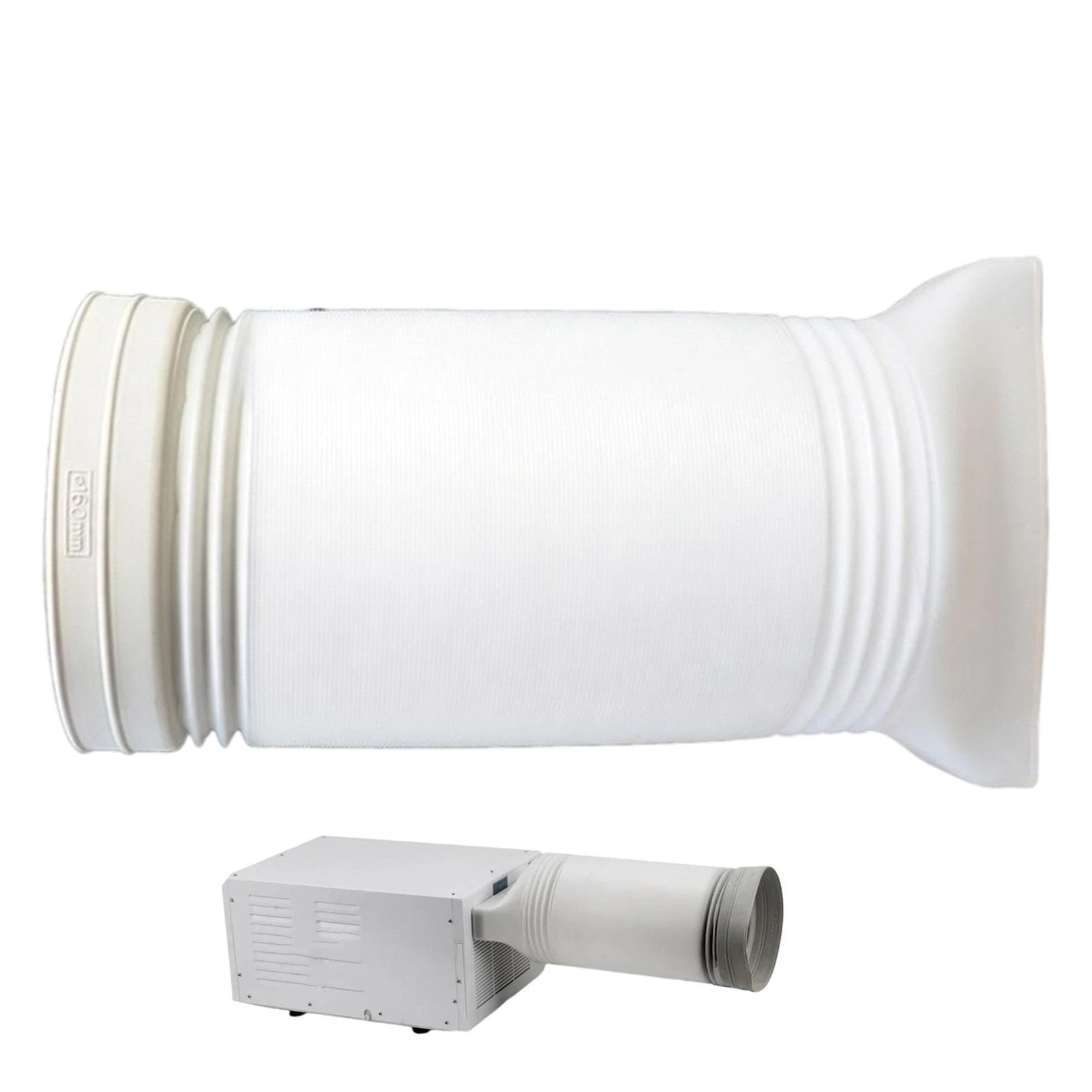 Tubo Condizionatore Portatile Prolunga Flessibile Universale da 150 ml | Tubo Di Scarico Per Condizionatore Per Casa Ufficio Tenda Camera Da Camper Interno Ed Esterno