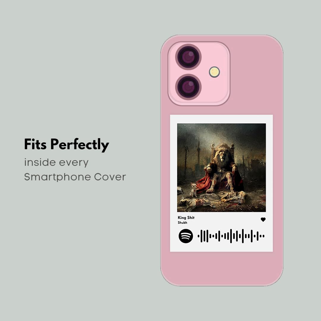 INDOART NET - Shubh Photocards | Mini Posters Kit (Set of 16) | Shubh’s Cheques, King Shit, Baller Songs Photocard Size (8 x 6 cm) Posters for Phone Accessories, Bedroom, Office, Living room (Shubh) 1
