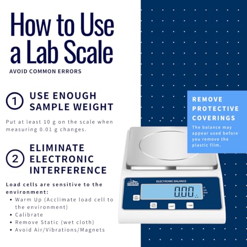 Seattle Alki Scientific Analytical Precision Scale 2000g x 0.01g, Grams, Pounds, Ounces, Carats, High Accuracy Digital Balance for Laboratory, Business, Jewelry, By Fristaden Lab by Fristaden Lab - Used condition - Image 8