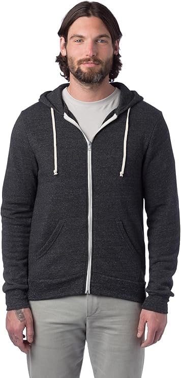 Image of Alternative All Gender Adult's Rocky Eco-Fleece Zip Hoodie