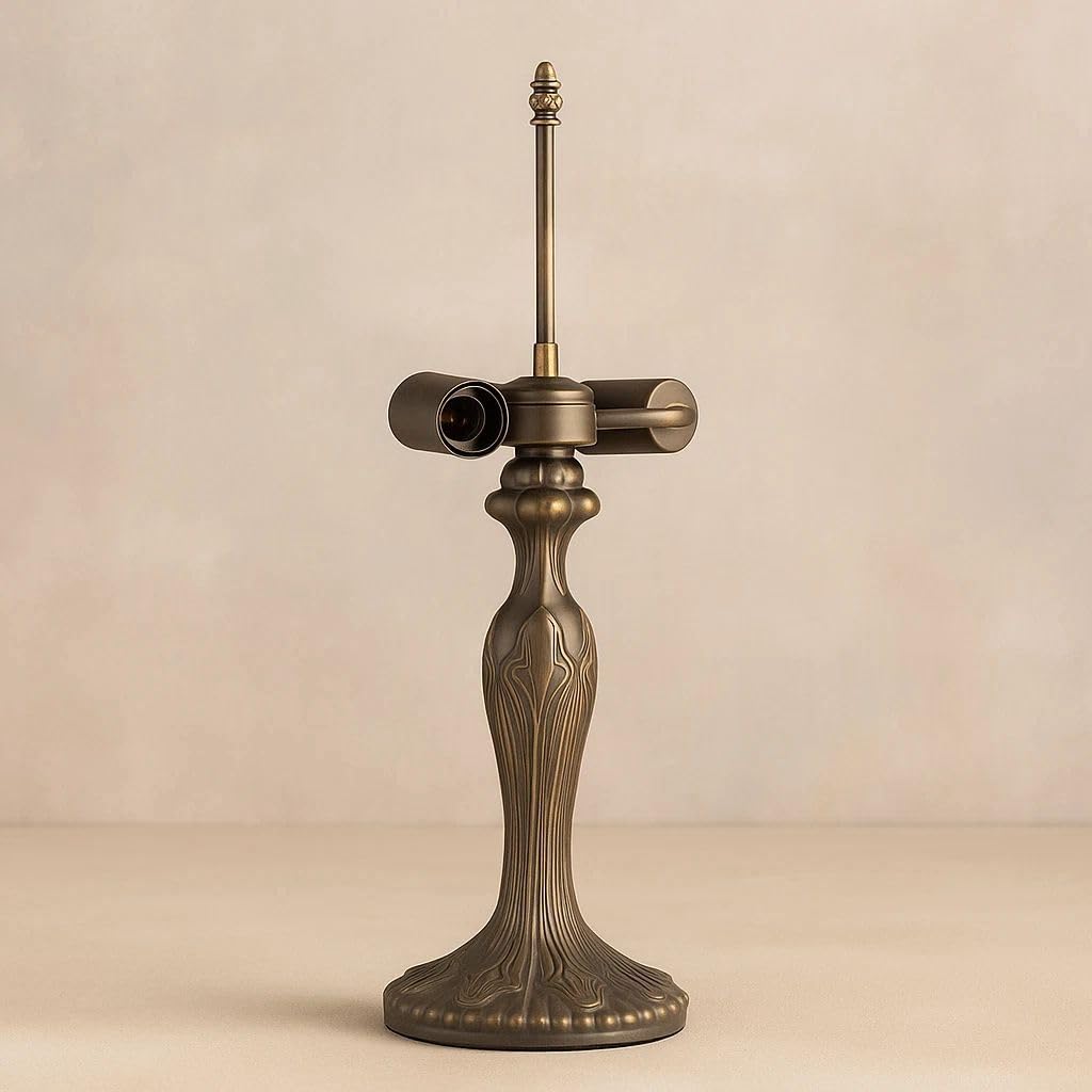 Auroh Table Lamp Base Tiffany For 16 Inch Stained Glass Lampshade