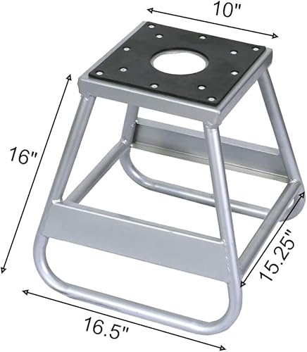 Miniatura 7 de Goujxcy Soporte universal para motocicleta de motocross, soporte de aluminio para motocross, soporte MX para panel de bici de suciedad,