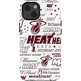 Skinit Impact Phone Case Compatible with iPhone 13 - Officially Licensed NBA Miami Heat Historic...