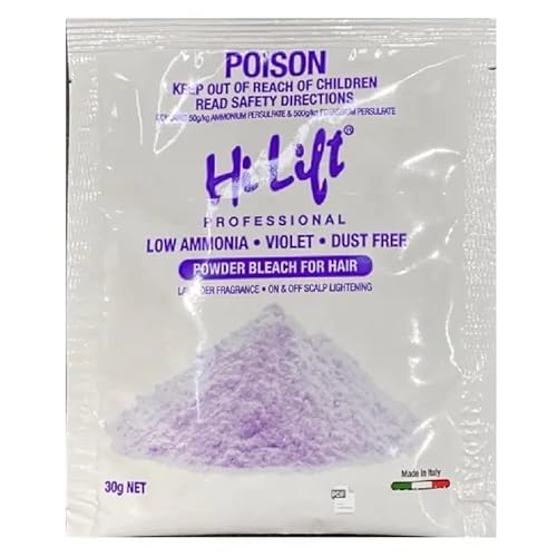Hi Lift Violet Dust Free Powder Bleach Sachet (30g)