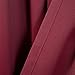 Best Home Fashion Thermal Insulated Blackout Curtains - Back Tab/ Rod Pocket - Burgundy - 52