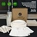 GoBeTree Vajilla desechable de 200 Piezas para 25 Personas. Paquete vajilla Biodegradable...