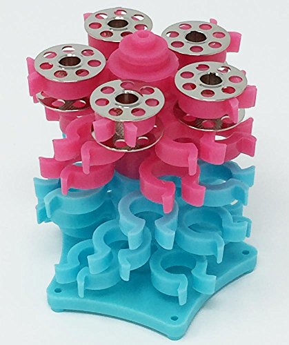 Bobbin Tower Stack and Store Systeem om 30 Machine Bobbins te organiseren