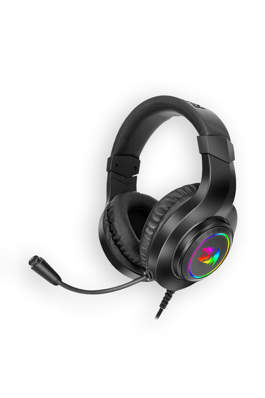 Headset Gamer Redragon Hylas Preto RGB H260RGB, Único