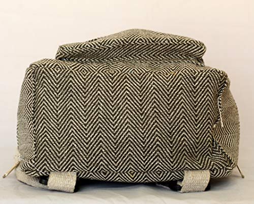 Handmade Hemp Mini Backpack For Women Girls Purse Cute Eco Friendly Light Weight Washable Small Bag For Everyday Lives (Darkgreen) #TOP5