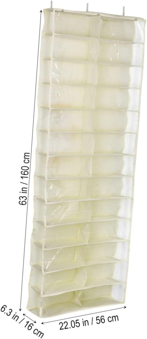Zerodeko 26 Large Pocket over Door Shoe Organizer Hanging Storage Rack