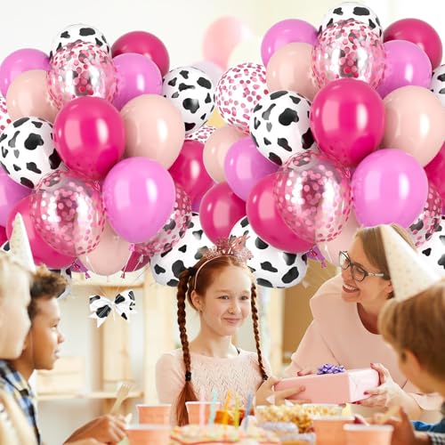 50% Off Cow Print Balloons - 60-Piece Pack for Party Decorations