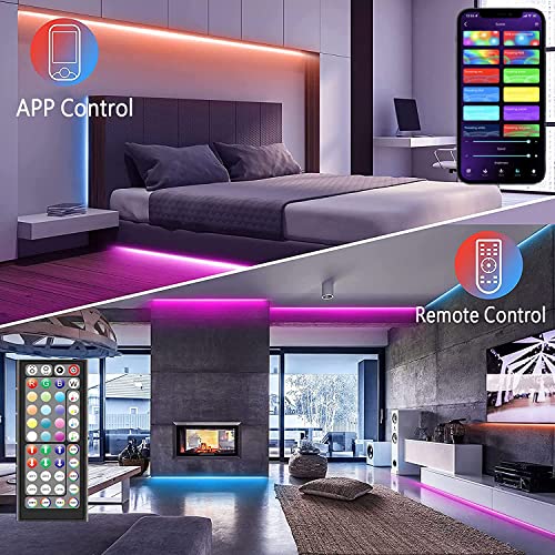 Wrrlight Outdoor Lights Bundle Ultra Long Led Light Strip, 200Ft Rgb Strip Lights With App & Remote Control, Flexible Led Rope Lights For Yard Garden Patio #TOP3