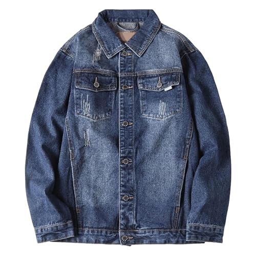 Chaqueta de mezclilla para hombre Maiyifu-GJ vintage miniatura 3