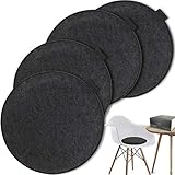 PREMIUM QUALITÄT: Ob eckige oder runde Sitzkissen, alle unserer Produkte werden mit hochwertigsten Materialien und absoluter Liebe zum Detail gefertigt. Der Überzug unserer Stuhlkissen bestehen aus Polyester mit einer Polyurethan-Füllung.