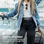 Arcade Belts A2 Unisex Adventure Belt: Heavy Duty Stretch, Metal Free Buckle - Image 4