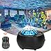 Lampada Proiettore Stellato Galassia LED 3 In 1 Stella Notturna Proiettore Luce Onde Oceaniche con 10 Pianeti Telecomando Soffitto Proiettore Luce per Adulto Bambini Compleanno Natale