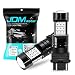 JDM ASTAR 2600 Lumens Extremely Bright PX Chips 3056 3156 3057 3157 4057 4157 LED Bulbs with Projector, Brilliant Red