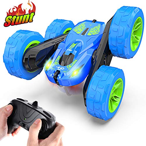 Remote Control Car for Boys RC Stunt Cars, Jepwe Upgraded 4WD 2.4GHz High