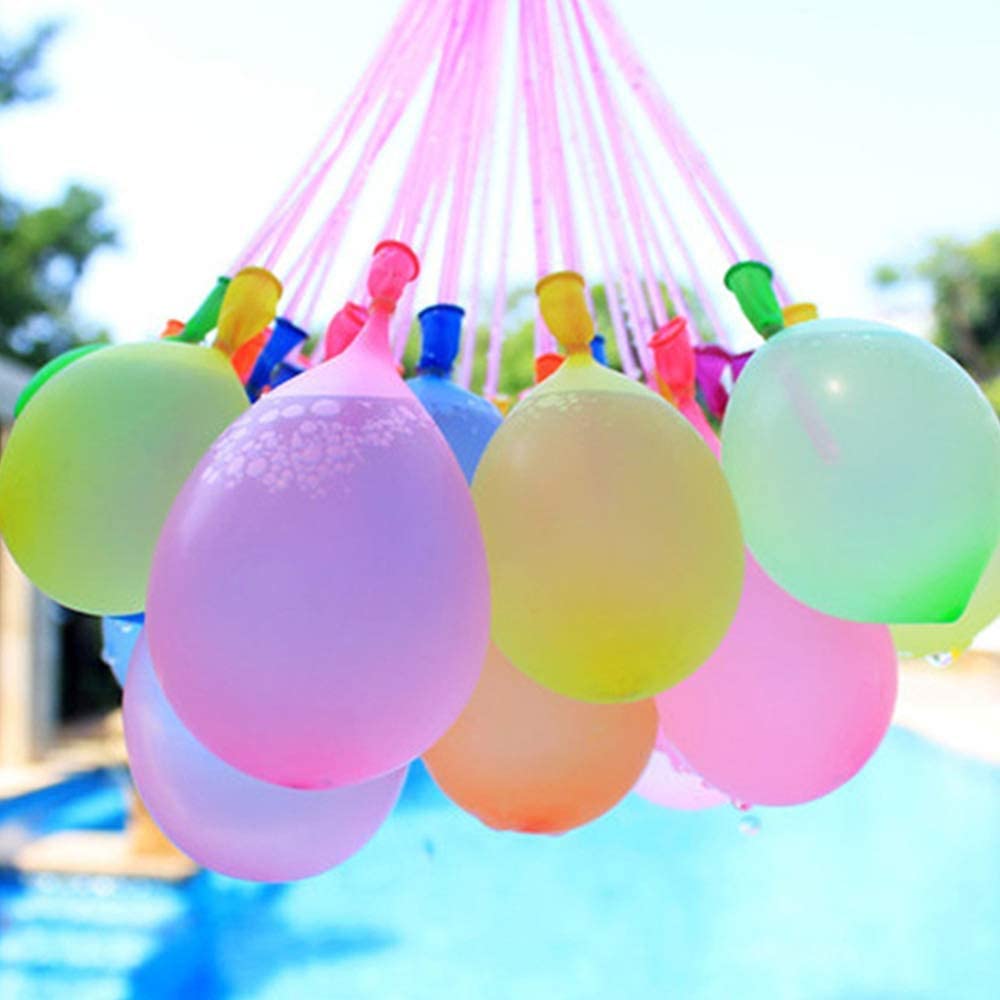 MOOKLIN ROAM Globos De Agua Reutilizables – 24 Piezas De Silicona De 6 Colores – Llenado Y Sellado Rápido – Ideales Para Piscina, Playa Y Juegos De Verano – Para Niños Y Adultos