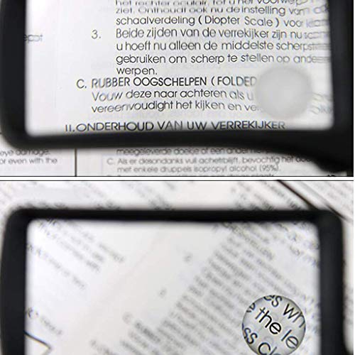 Loupe de lecture portables avec lampe et verre de précision - 6