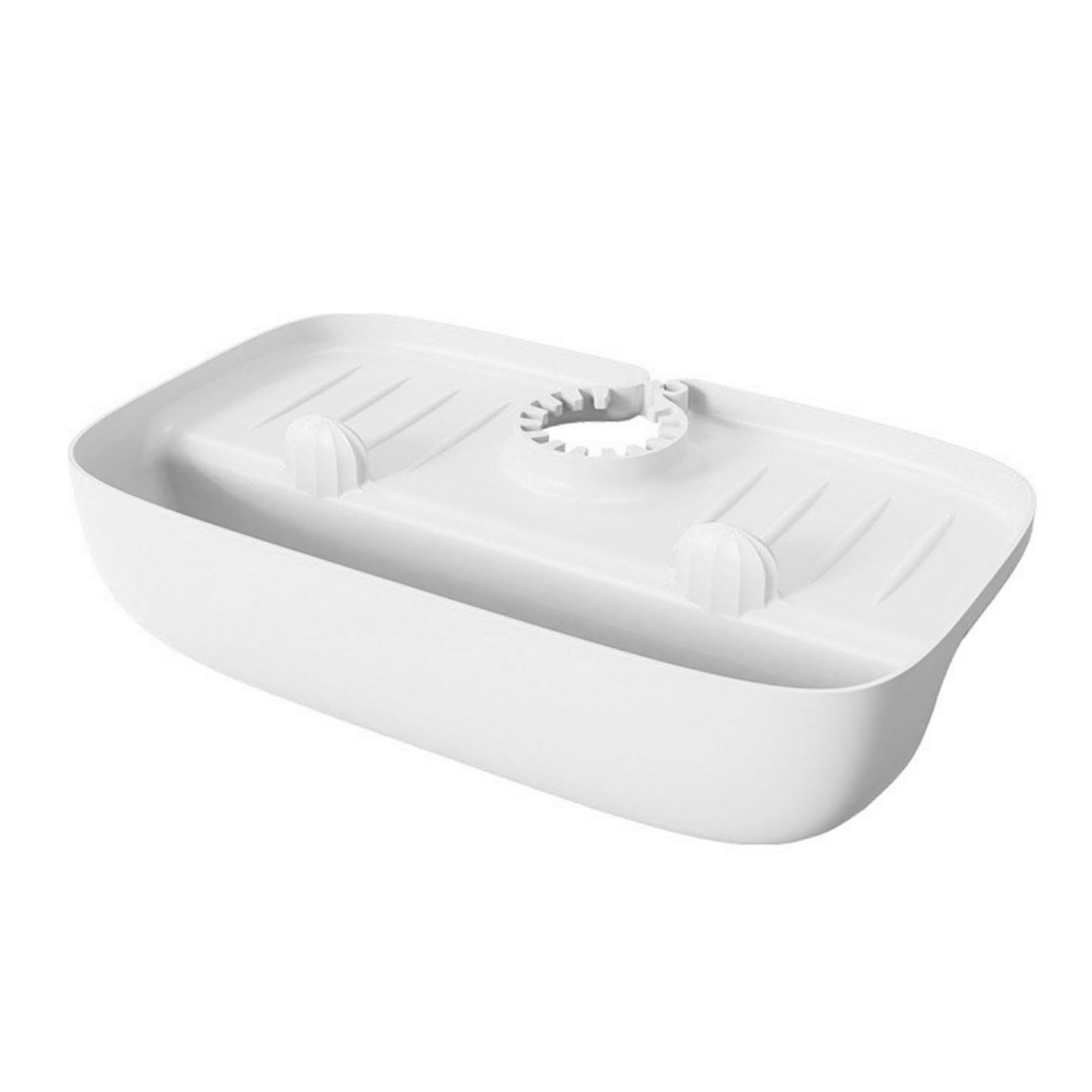 HDOYTXXM Hygienic Kitchen Supplies Sink Faucet Splash Protectors with Builting in Sponges and Cloth Rack for Household Use Kitchen Solution