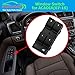 Acadia Upgrade Driver Side Master Power Window Control Switch with RED Light Compatible with 2007-2016 GMC Acadia, Durable Materials, 20945224, D1961F, D1930F