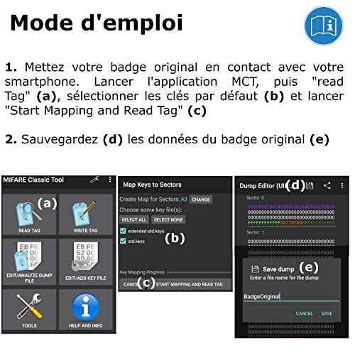 Plakette Magic Passs | programmeerbaar MCT Android | UID aanpasbaar | 10 stuks - Image 5