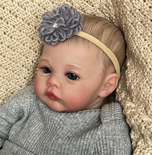 Muñeco Bebé Reborn Realista 19 Pulgadas Cuerpo Suave miniatura 3