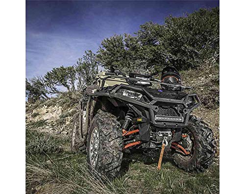 Polaris Atv Ultimate Series Steel Front Bumper, Black #TOP5