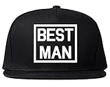 Kings Of NY Best Man Bachelor Party Snapback Hat Cap Black