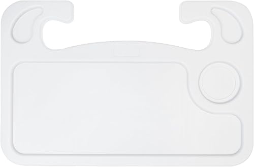 Miniatura 17 de lebogner Bandeja para volante, bandeja de automóvil para comer, escritorio con gancho para alimentos, laptop y accesorios de automóvil, artículos