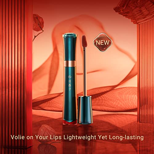 Florasis Blooming Rouge Long-Lasting Liquid Lipstick M518 Autumn Palace #TOP6