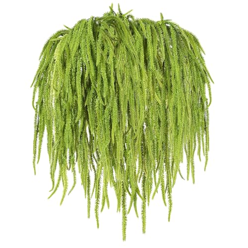 Suncalla 24 Pcs Amaranthus Artificial Flower Green 24 Inch