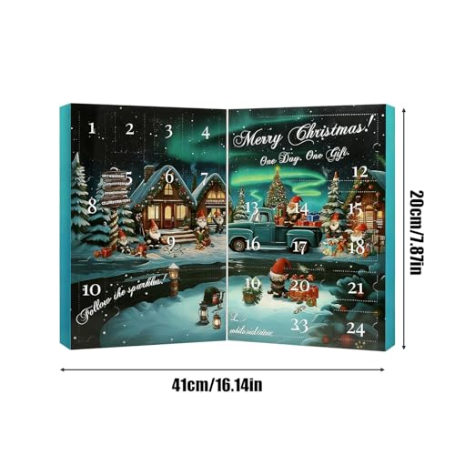 Figurines de lutins du calendrier de l'Avent, le cadeau idéal pour vos amis