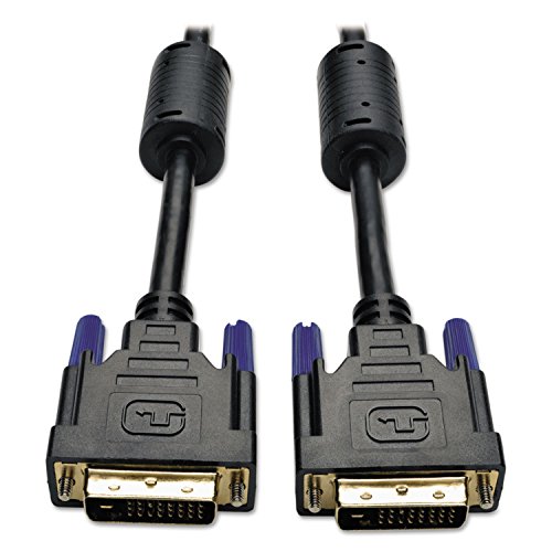 Tripp Lite DVI Dual Link Cable, Digital TMDS Monitor Cable (DVI-D M/M) 6-ft.(P560-006), Black