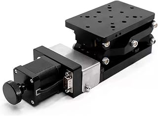 120x80mm High-Precision Electric Lifting Table Z-Axis Scissor Type Lifter Sliding Platform Optical Experiment Slide Table