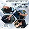 HOMEXCEL Professional Large Microfiber Car Drying Towels 2 Pack, Lint Free, Scratch Free, Highly Absorbent Drying Towel for Cars, SUVs, RVs, Trucks, and Boats,31" x 24", Black #5