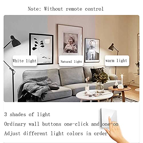 Lámpara de techo LED ajustable de madera maciza moderna para salón 7