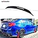 WheelX Rear Trunk Spoiler Compatible with 2015-2021 Subaru WRX/WRX STI, Duckbill Fits for 15-21 4 Door Sedan, Exterior High Kick Tail Deck Lid Splitter Wing Lip (Glossy Black)