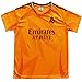 ORGBRAIN 2024/2025 Madrid Away #9 New Football Soccer Kids Jersey Shorts Socks Set Youth Sizes (Orange, 24)