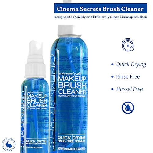 Cinema Secrets Makeup Brush Cleaner 6 Fl Oz Spray #TOP1