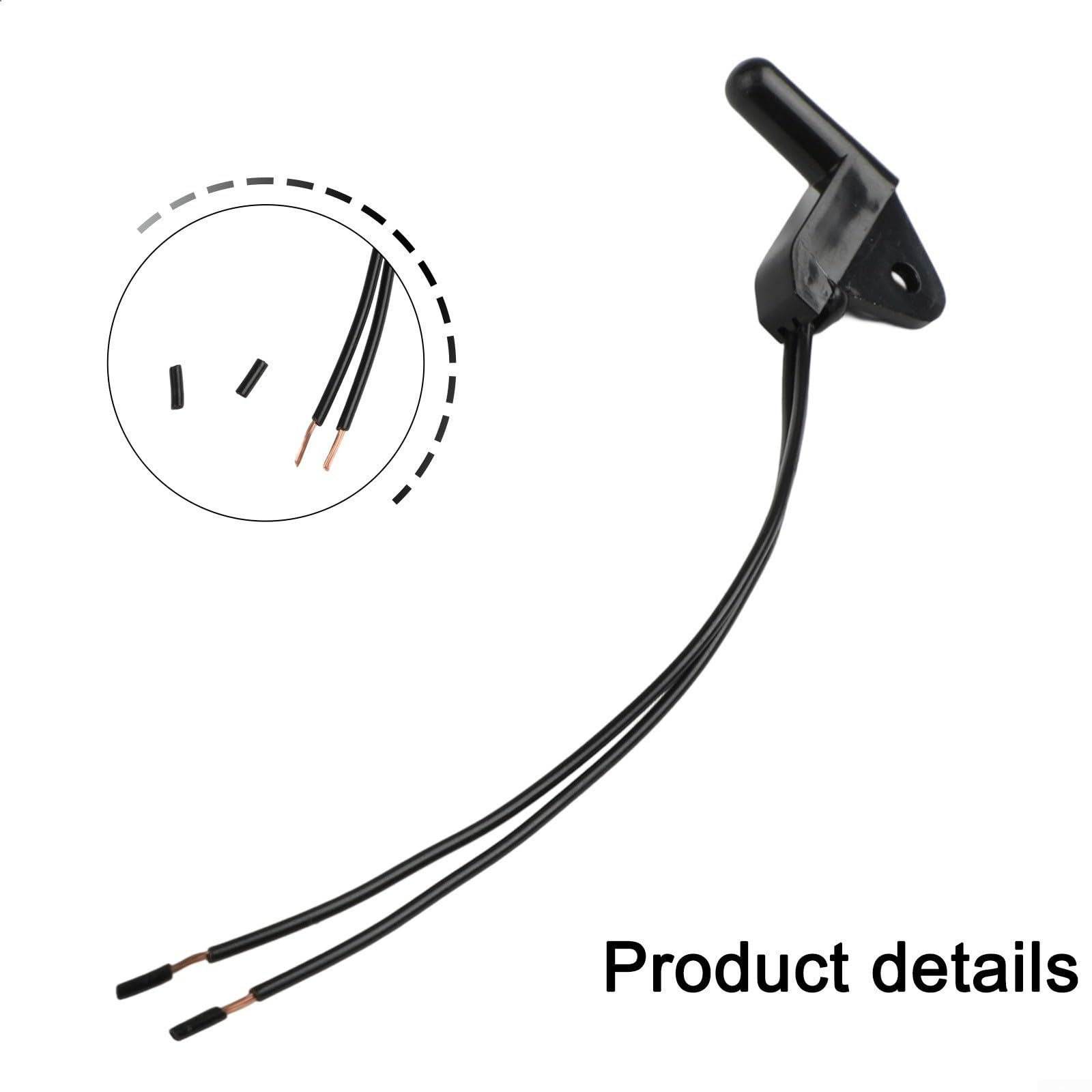 Sensores de temperatura del aire ambiente para Volvo XC90 S90 V90 XC60 Reemplazar 31442888 31372898 ABS Negro Exterior Parte del Coche
