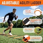 Agility Ladder,Soccer Training Equipment Set,Speed & Agility Training - Image 3