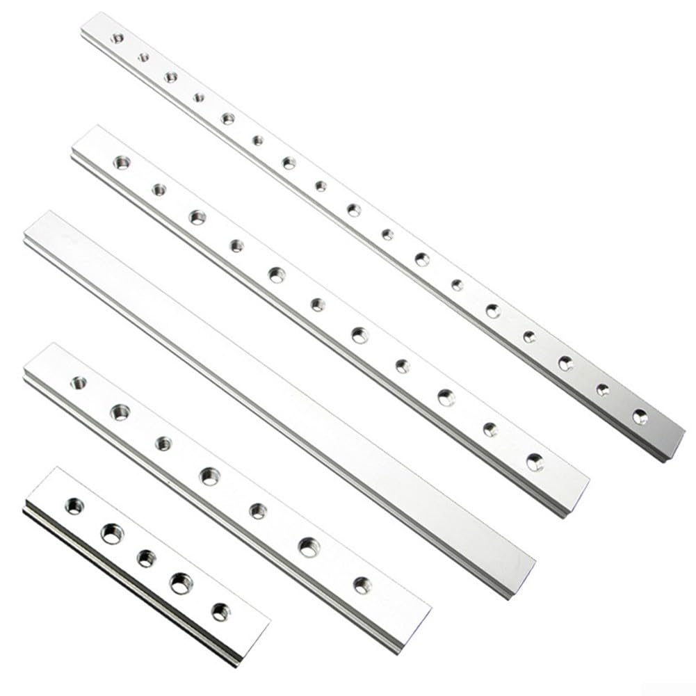 Aluminium T Bar Slider for Miter Jigs and Table Saw Woodwork Tasks (100mm Type B)