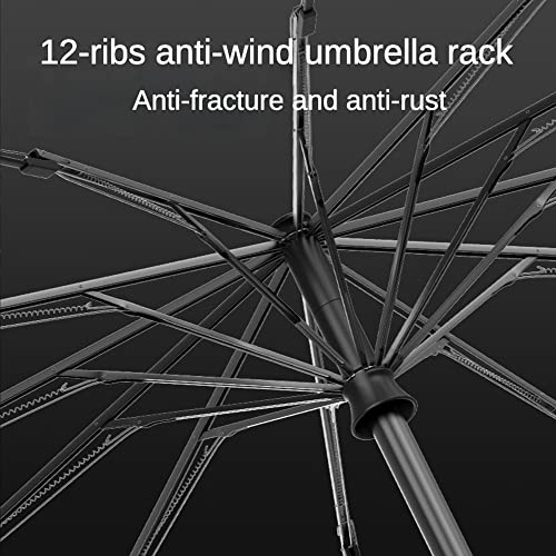 Creamic Travel Folding Umbrella, Windproof Compact Travel Umbrella With 12 Rib Automatic Folding Lightweight Portable Umbrella Strong Reinforced Windproof Rain Umbrella For Sun Protection (T3) #TOP5