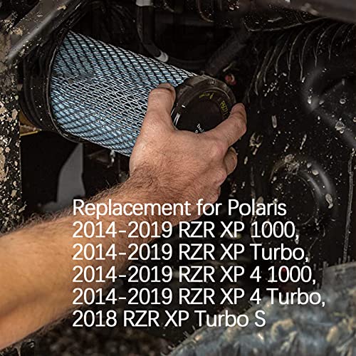 2882234 Air Filter Replacement for Polaris RZR 1000 XP/RZR 4 1000 XP/RZR XP Turbo/RZR Turbo XP4 2014 2015 2016 2017 2018 2019 2020 2021 2879520 with 2PCS