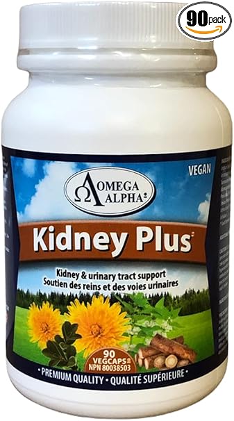 Omega Alpha Kidney Plus 90 Capsules