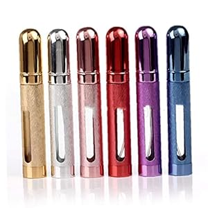 6st Hervulbare Geurpomp Behuizing Ronde Kop Geur Spray Flessen Reizen Parfum Verstuiver Parfum Spray Fles Dispenser…