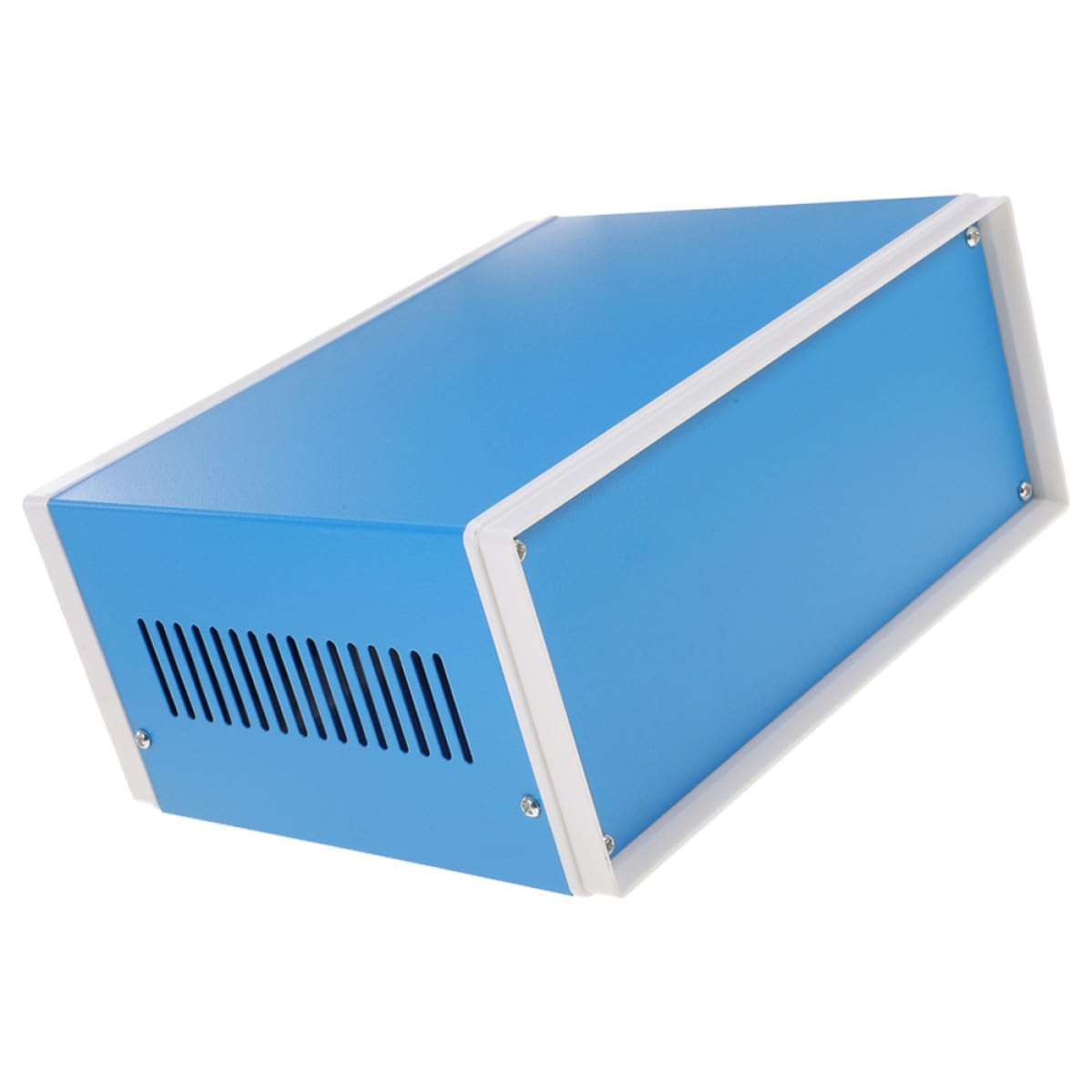 Caja de proyecto metálica 120x320x268 mm con tornillos y protección para uso en estaciones de metro y cajas de registro eléctrico